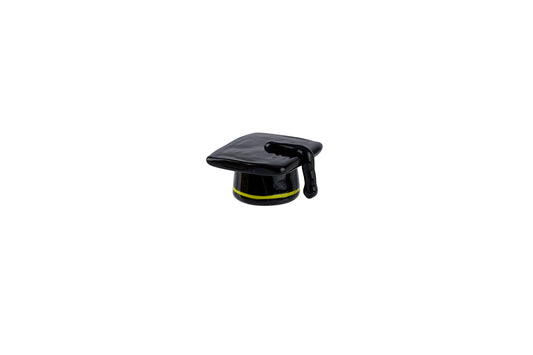 Artisan Glass Graduation Hat In Gift Box • Decoration • Ornament • Collectable • Home Decor