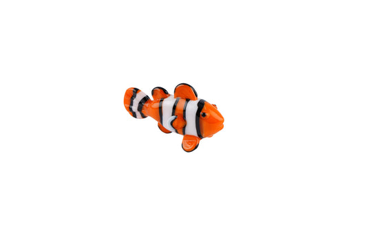 Artisan Glass Clownfish In Gift Box • Decoration • Ornament • Collectable • Home Decor