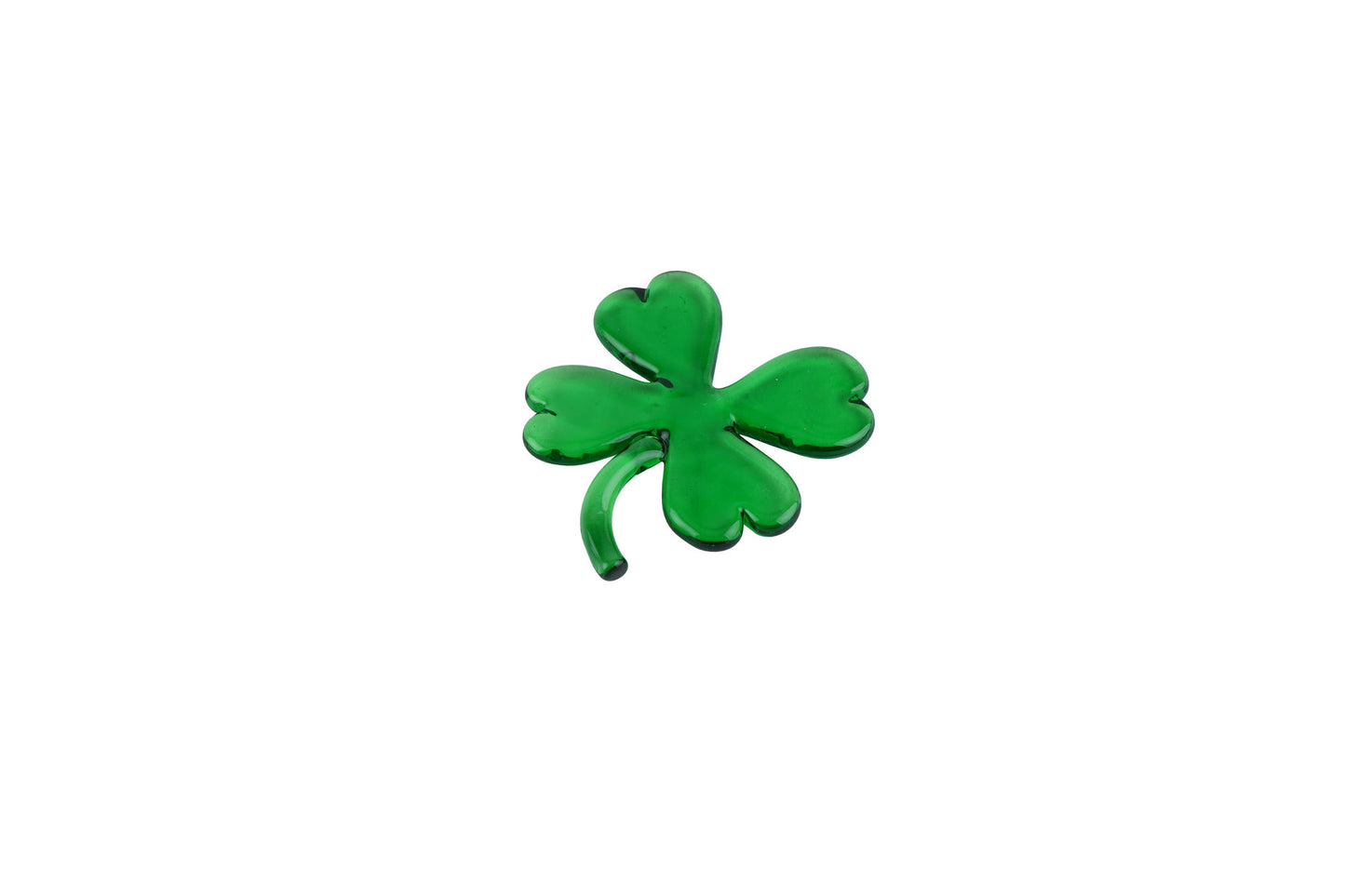 Artisan Glass Four Leaf Clover In Gift Box  • Decoration • Ornament • Collectable • Home Decor