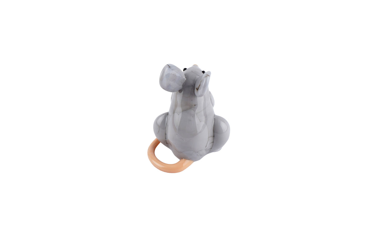Artisan Glass Mouse In Gift Box • Decoration • Ornament • Collectable • Home Decor