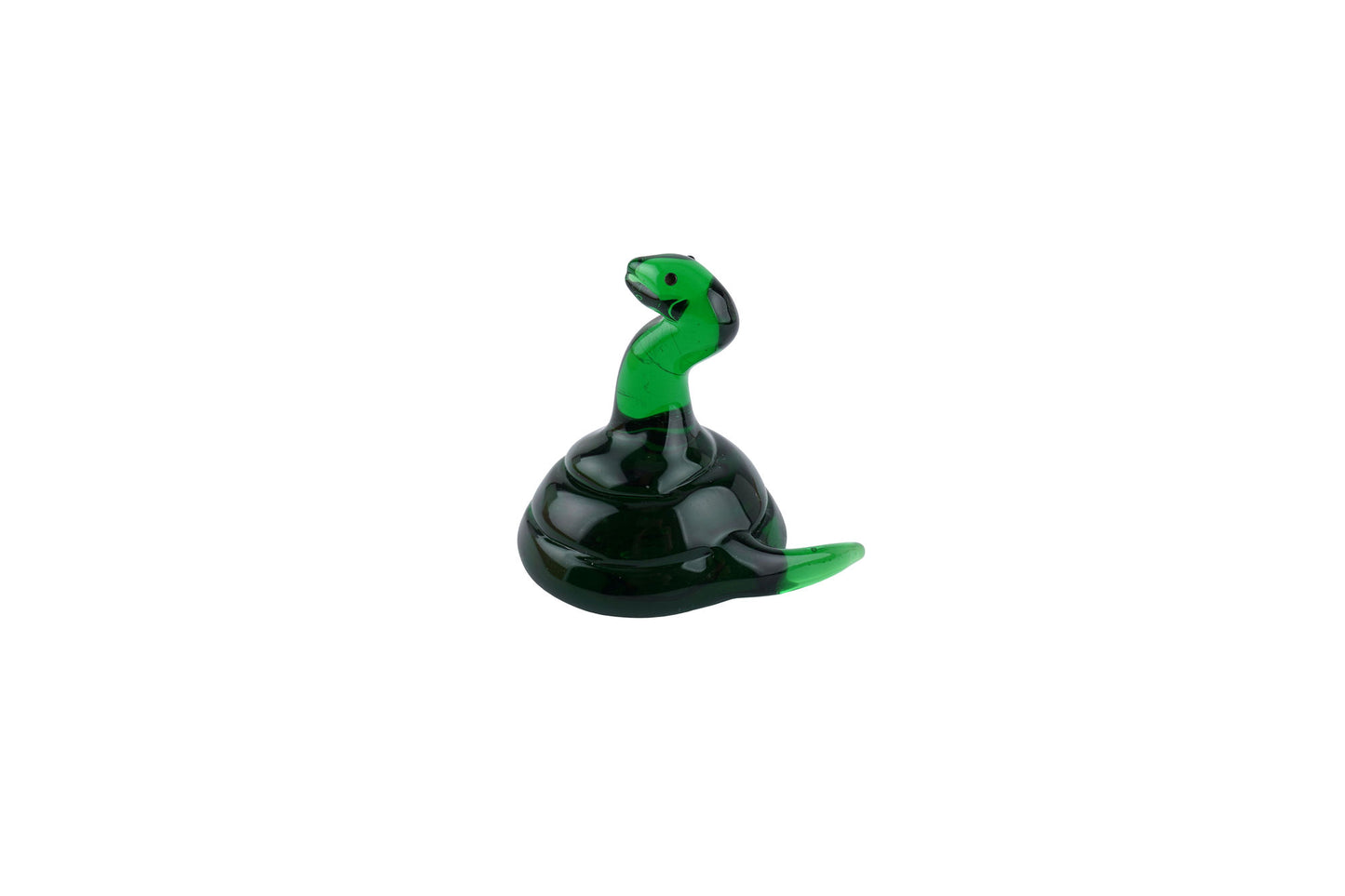 Artisan Glass Snake In Gift Box • Decoration • Ornament • Collectable • Home Decor