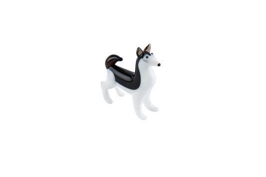 Artisan Glass Husky In Gift Box • Decoration • Ornament • Collectable • Home Decor
