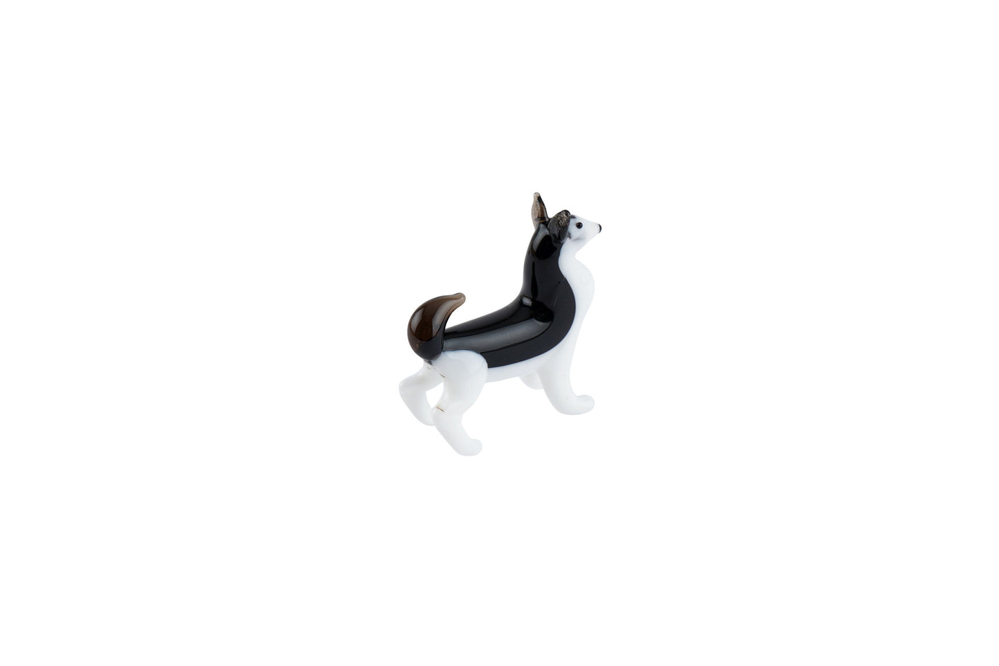 Artisan Glass Husky In Gift Box • Decoration • Ornament • Collectable • Home Decor