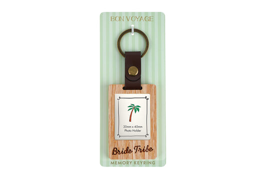 Photo Holder Keyring - 'Bride Tribe' | Wedding Gift | Favour | Bridal Party