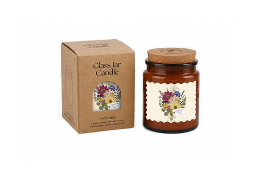 Large Scented Brown Candle 'Thinking Of You' | Homeware | Home Decor