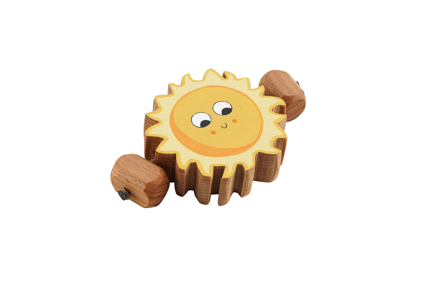 Sally the Sun in Beech | Handmade Wooden Toy | UKCA CE Tested | Age 3+