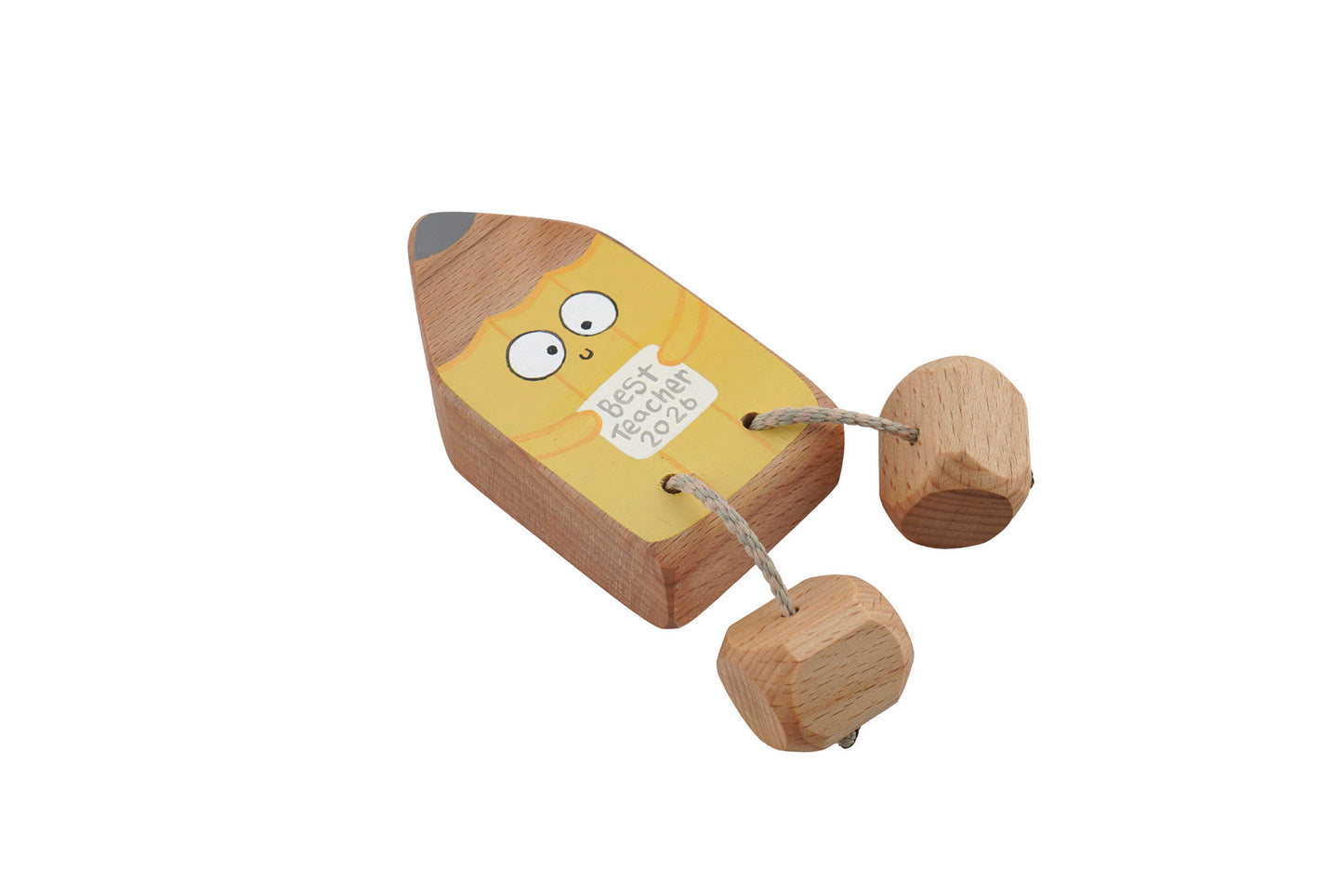Penny the Pencil in Beech | Handmade Wooden Toy | UKCA CE Tested | Age 3+
