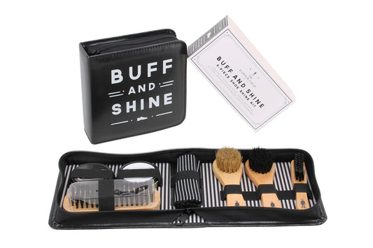 The Dapper Chap 'Buff And Shine' Shoe Cleaning Kit