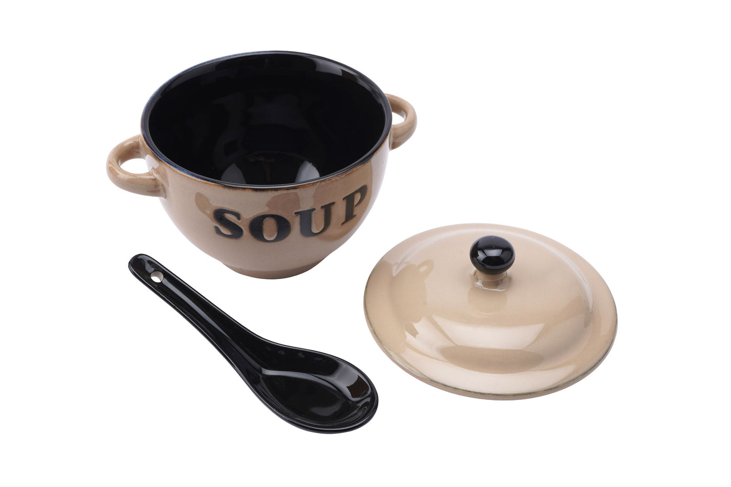 Cream Soup Bowl and Spoon Sets