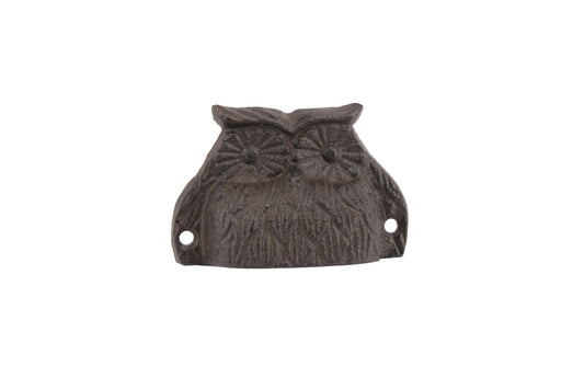 Heavy Cast Iron Owl Head Design Drawer Pull • Cabinet Pull • Drawer Knob • DIY Upcycle • Gifts for Home • Home Improvement • Rennovations