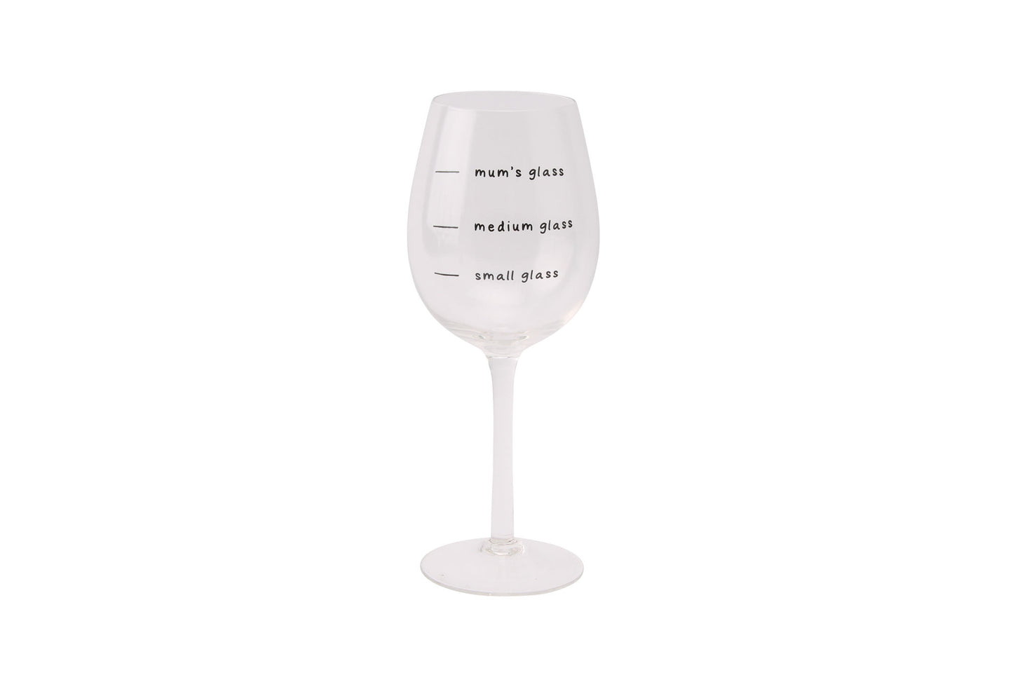 Eureka 'Mum's Glass' Wine Glass