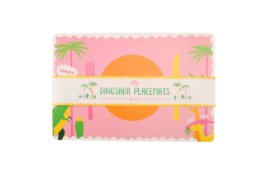 Dinosauria Set of 2 Dinosaurs Placemats