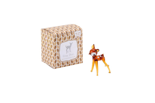 Glass Deer Ornament | Collectibles | Glass Animal • Gift Box • Gift For Home