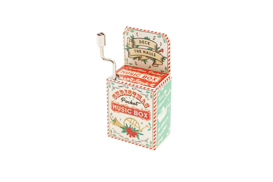 Wind Up Christmas Music Box 'Deck The Halls' | Retro | Gift For Christmas