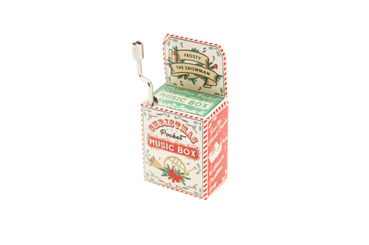 Wind Up Christmas Music Box 'Frosty The Snowman' | Retro | Gift For Christmas