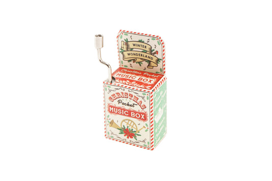Wind Up Christmas Music Box 'Winter Wonderland' | Retro | Gift For Christmas