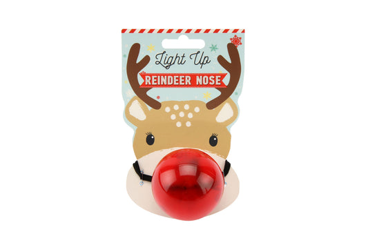 Joy to the World Flashing Reindeer Nose