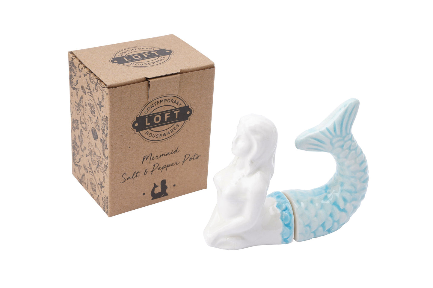 Loft Mermaid Salt & Pepper Pot