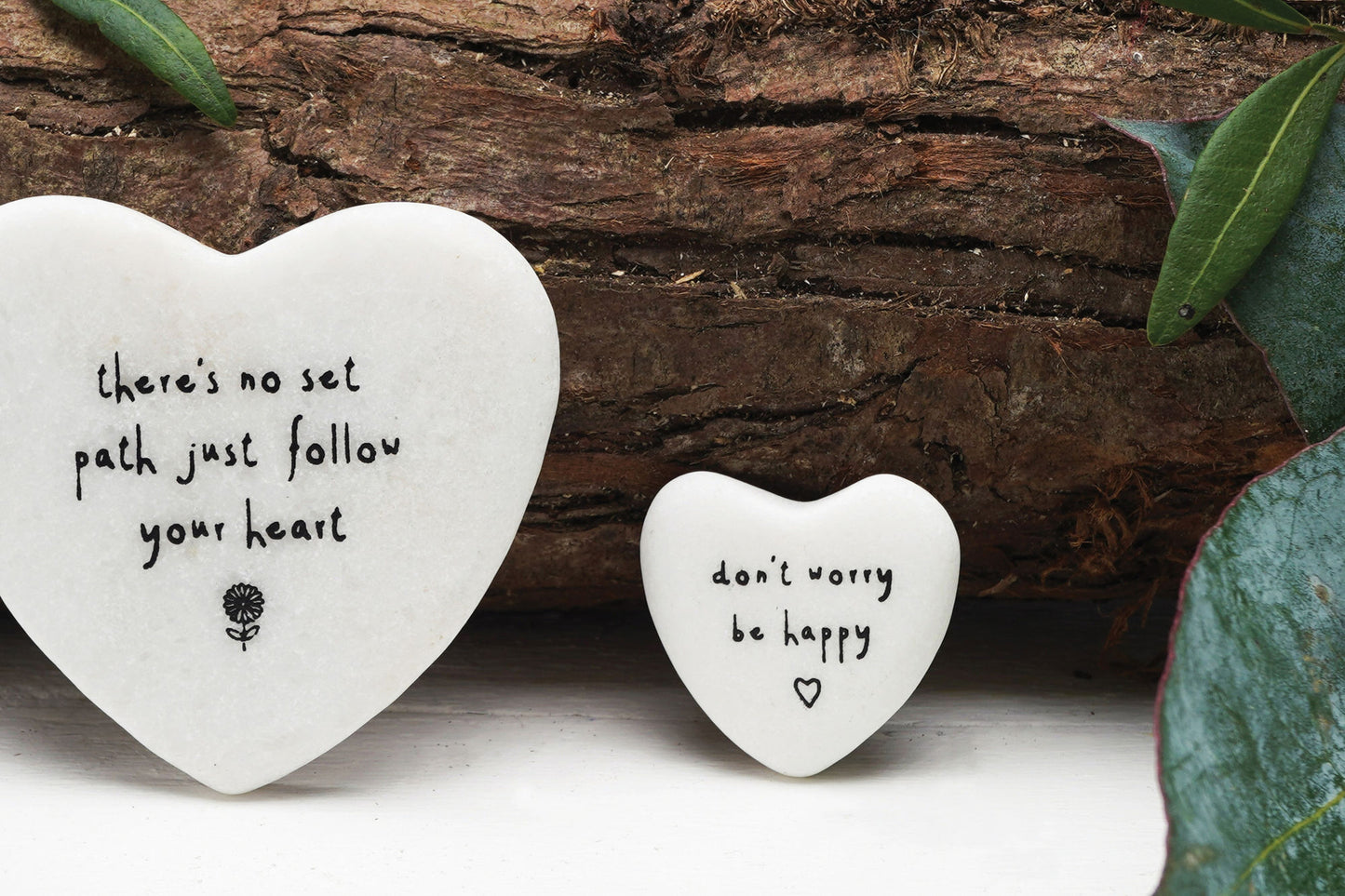 Sentiment 'Happy Ever After' Heart Stone