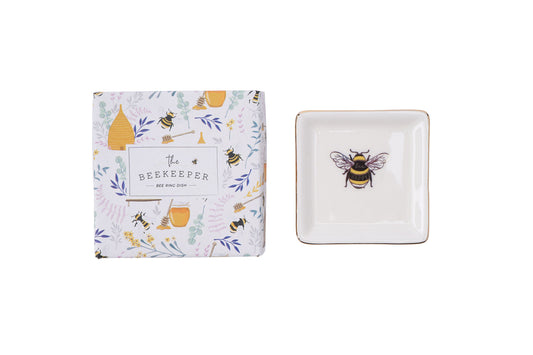 The Beekeeper Bee Ring Dish in Gift Box