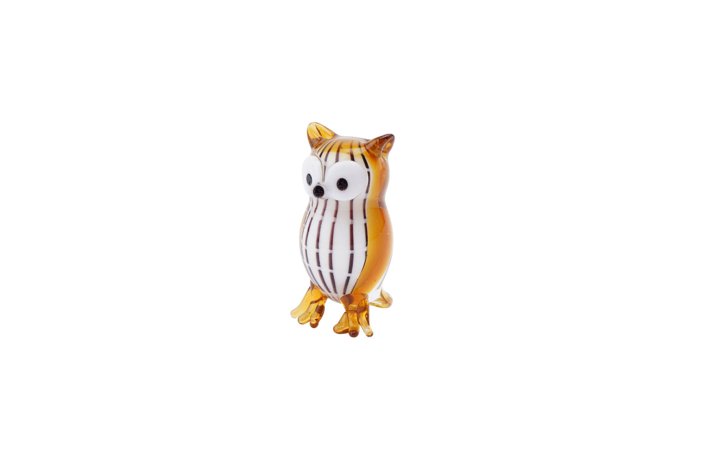 Glass Owl In Gift Box • Decoration • Ornament • Collectable • Gift For Home • Home Decor