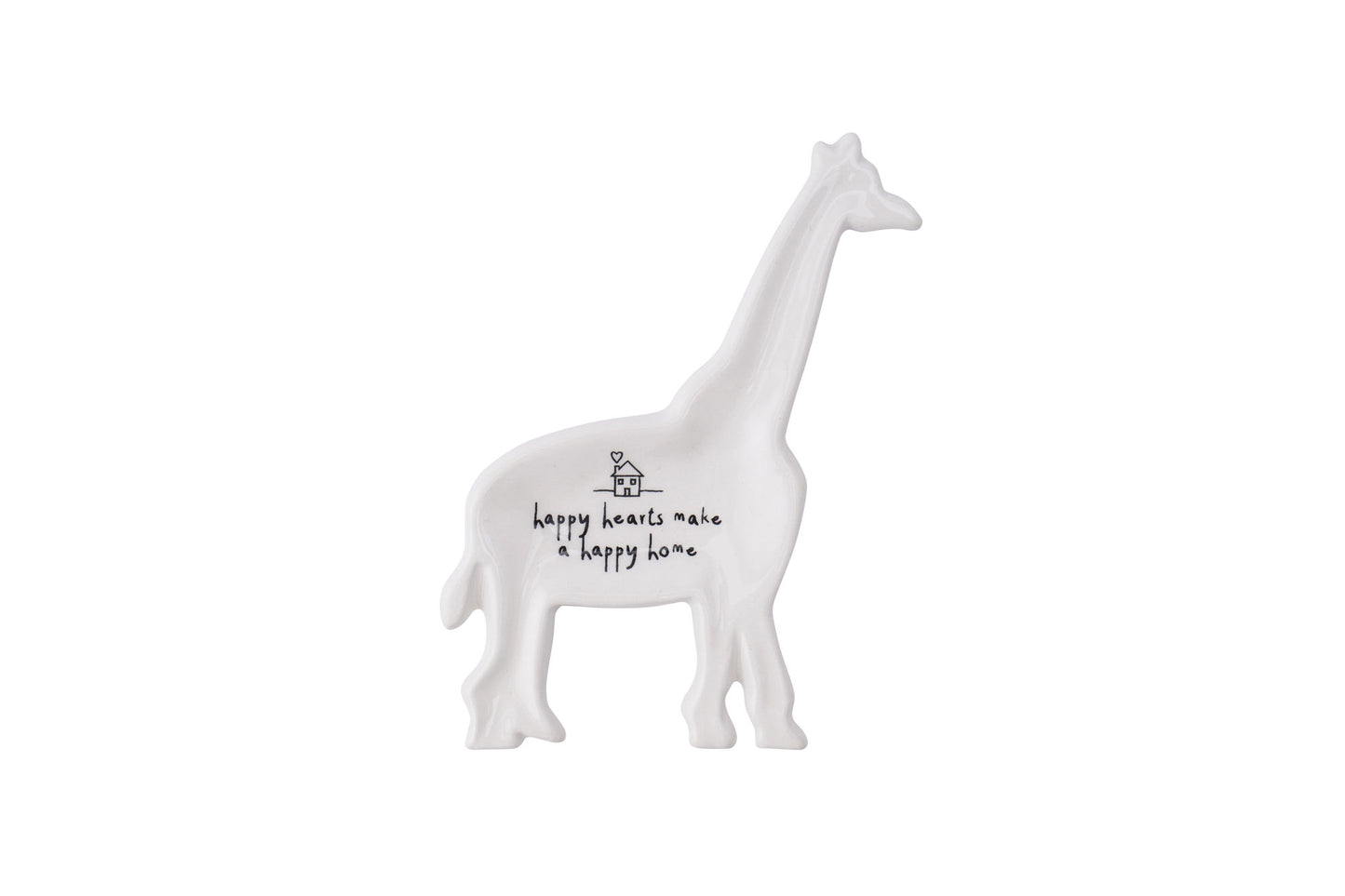 Send With Love Giraffe Ring Dish