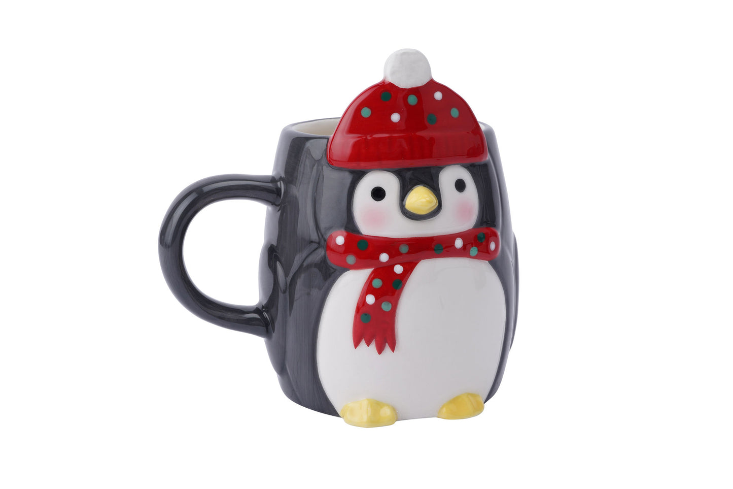 Joy To The World Penguin Snack Mug