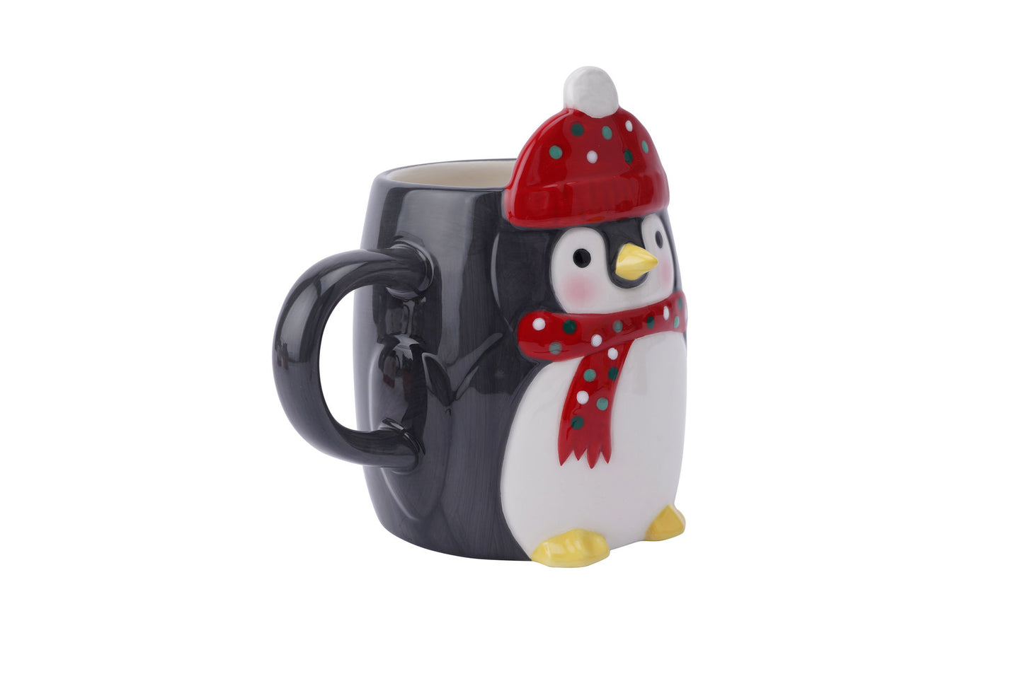 Joy To The World Penguin Snack Mug