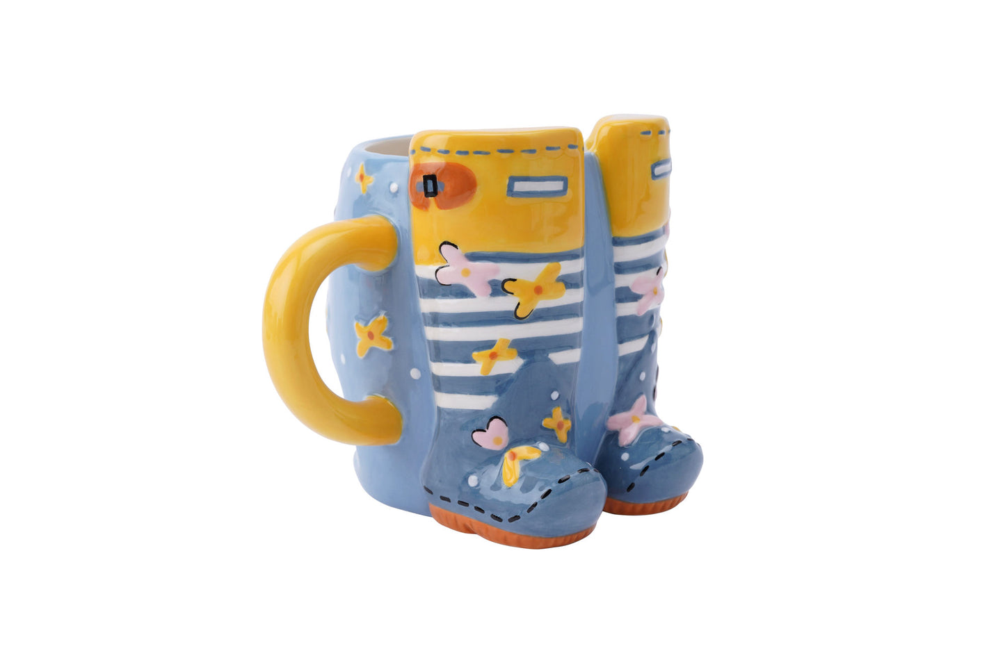 The Potting Shed Wellington Boots Snack Mug