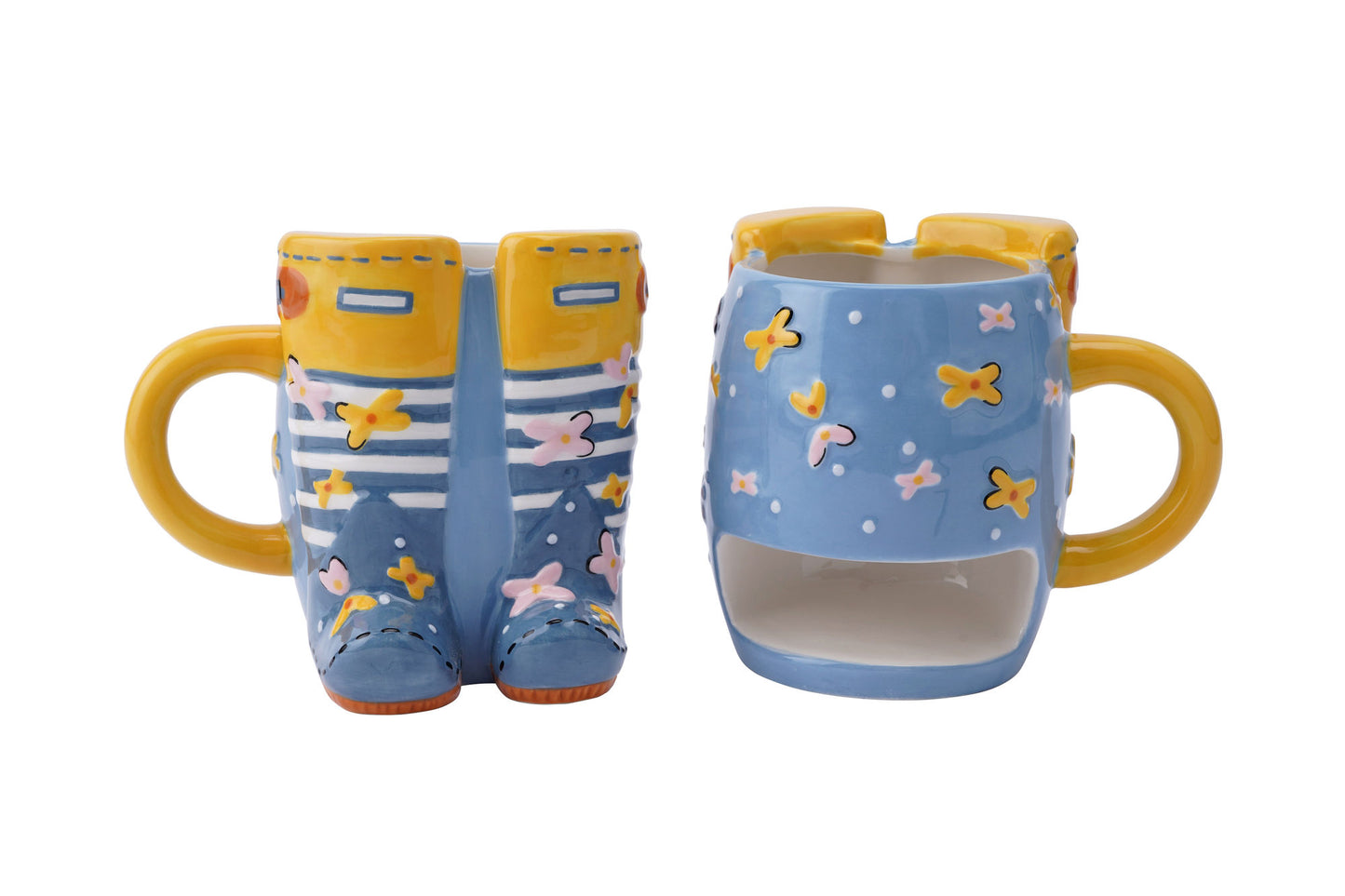 The Potting Shed Wellington Boots Snack Mug