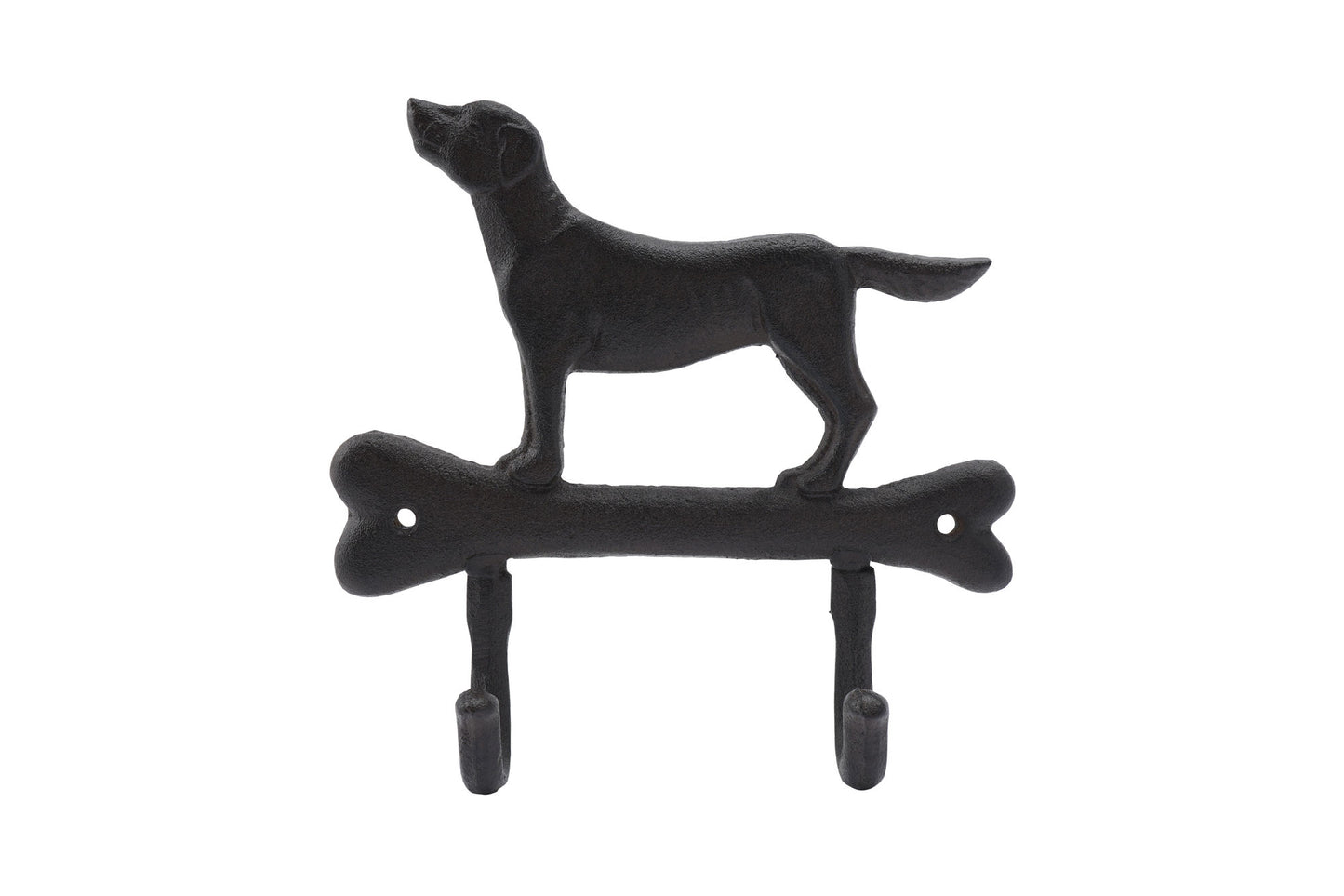 Cast Iron Dog Double Wall Hook