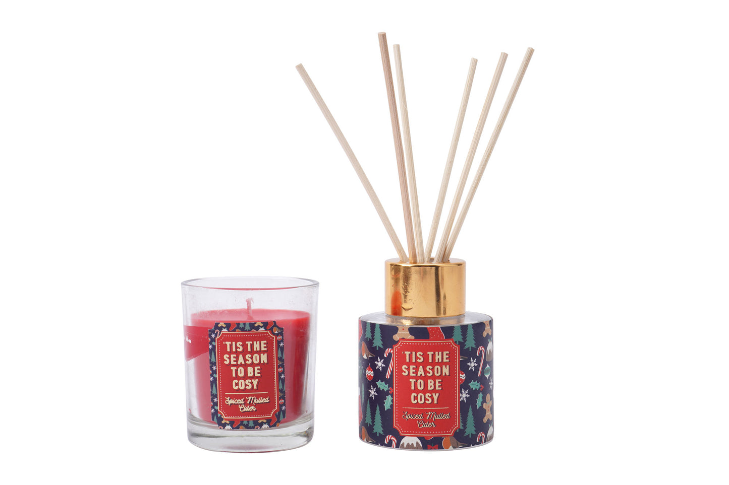 Christmas Candle and Diffuser Set