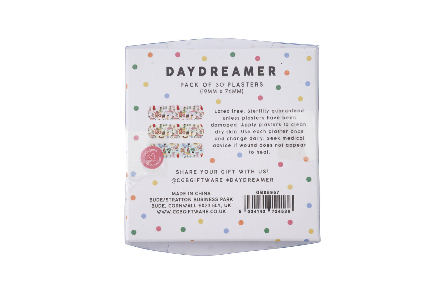 Daydreamer Pack of 30 Plasters - One Size