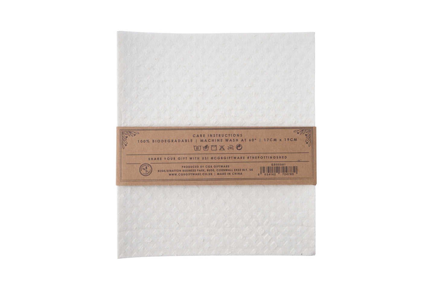 The Potting Shed Pack of Three Eco Cleaning Cloths