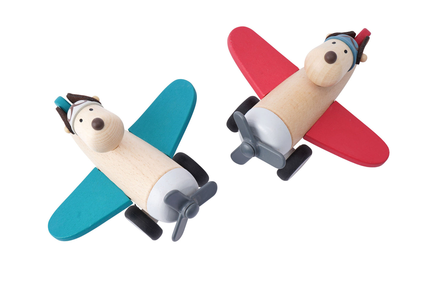 Little Tribe Set of 2 Wooden Aeroplanes