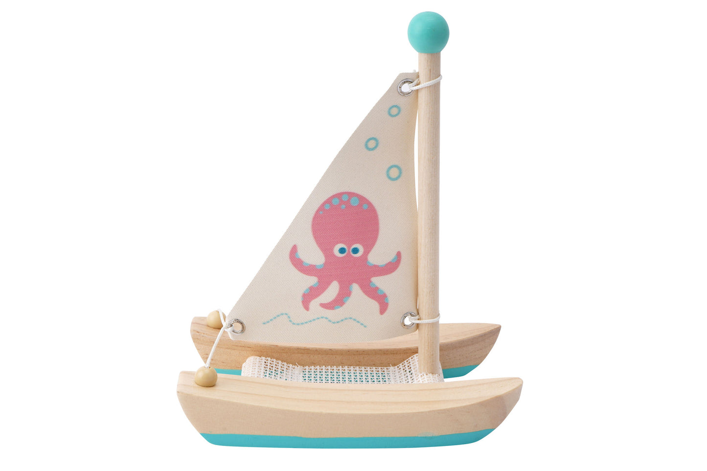 Little Tribe Wooden Catamaran