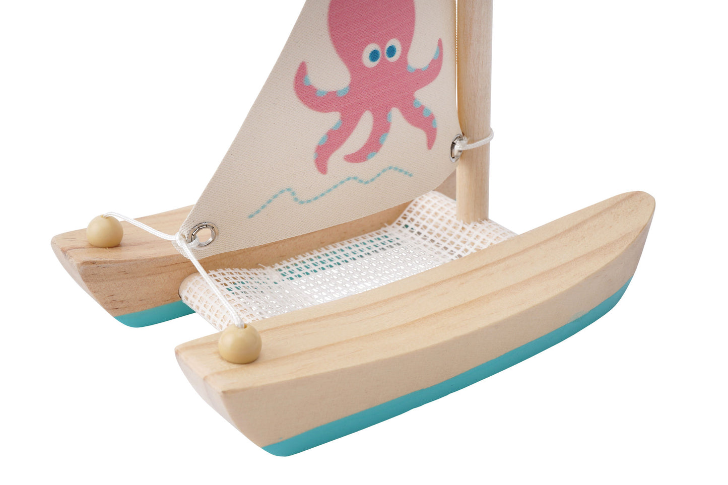 Little Tribe Wooden Catamaran