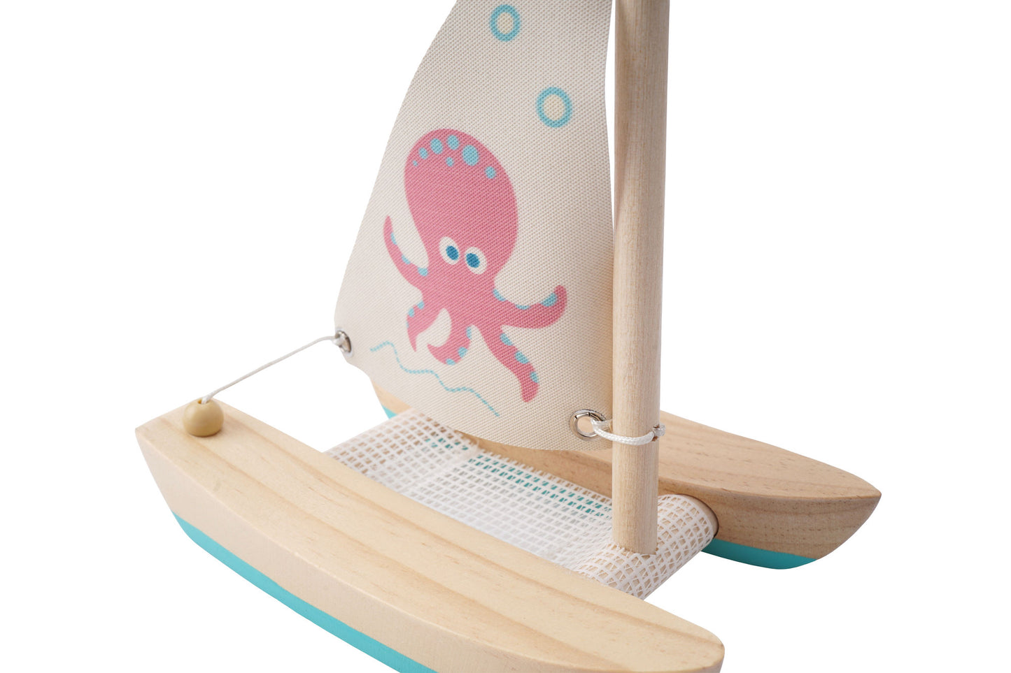 Little Tribe Wooden Catamaran