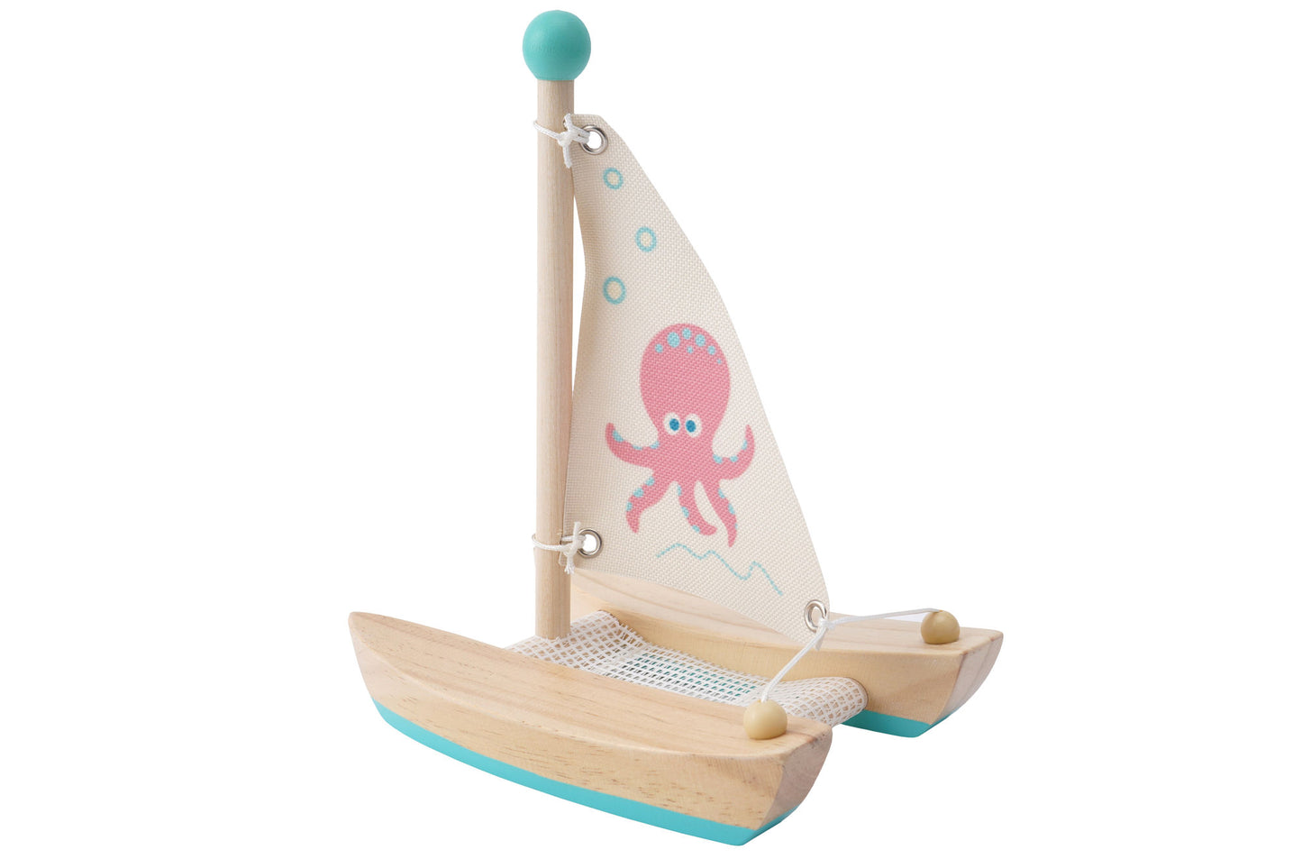 Little Tribe Wooden Catamaran