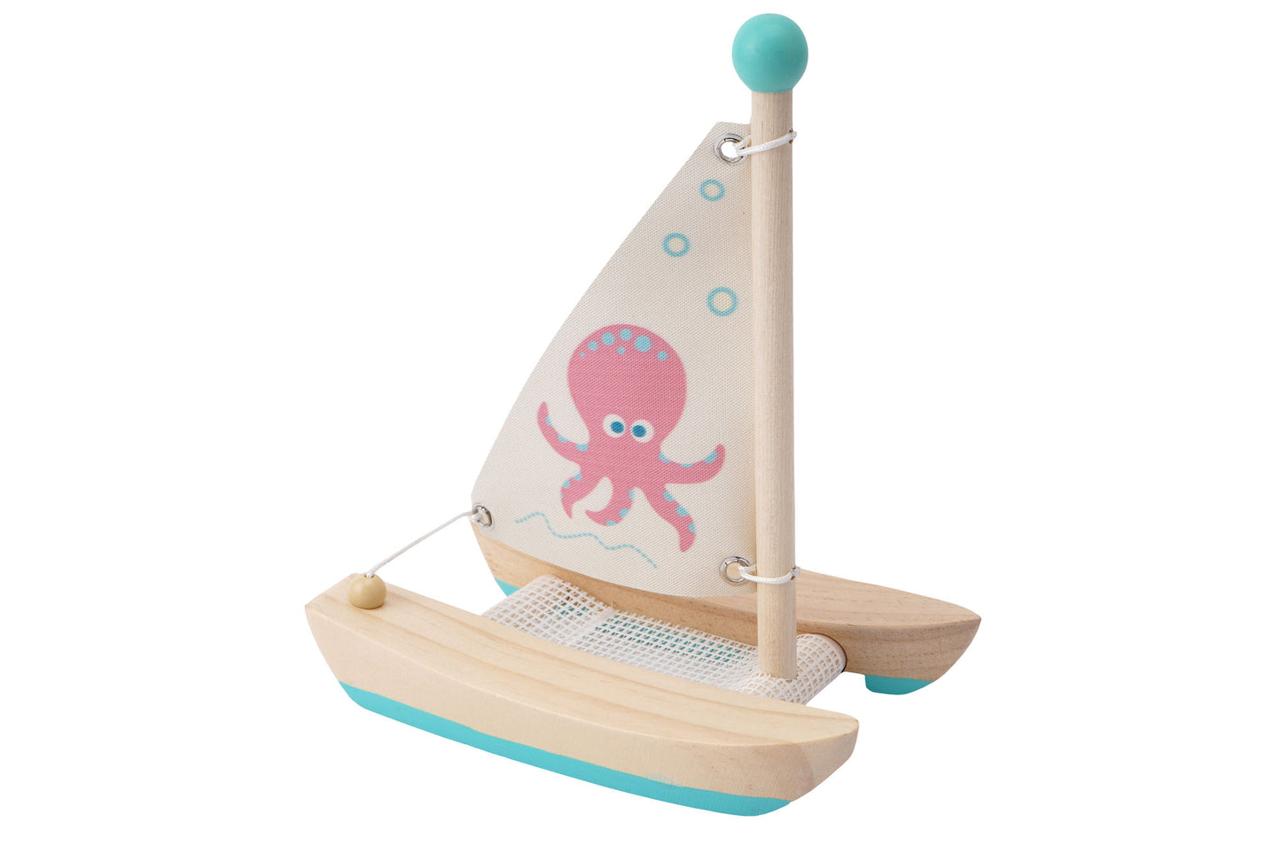 Little Tribe Wooden Catamaran