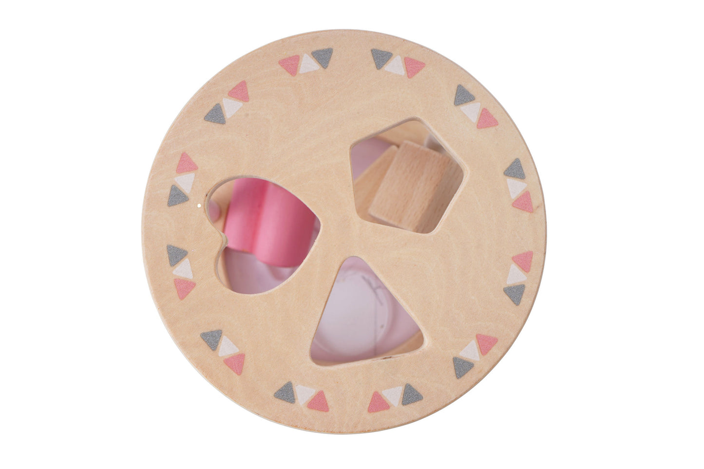 Little Tribe Pink Roly Poly Shape Sorter