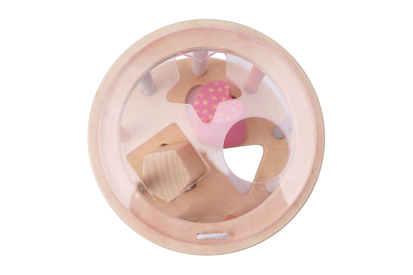 Little Tribe Pink Roly Poly Shape Sorter