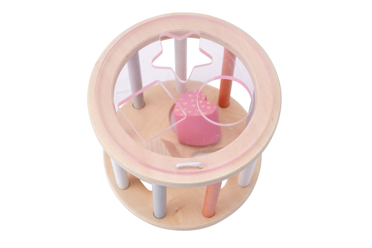 Little Tribe Pink Roly Poly Shape Sorter