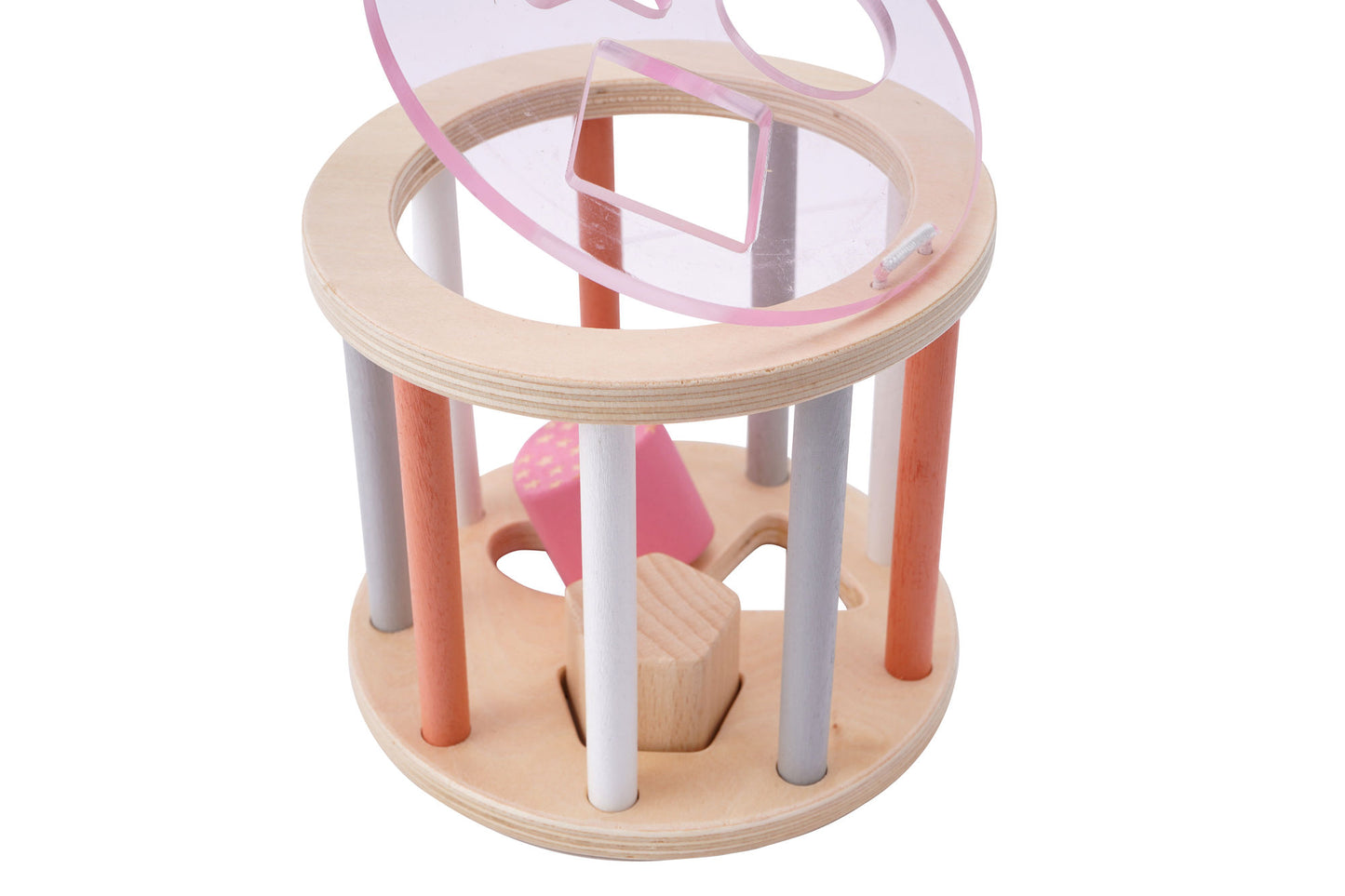 Little Tribe Pink Roly Poly Shape Sorter