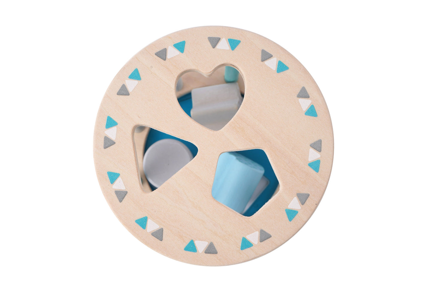 Little Tribe Blue Roly Poly Shape Sorter