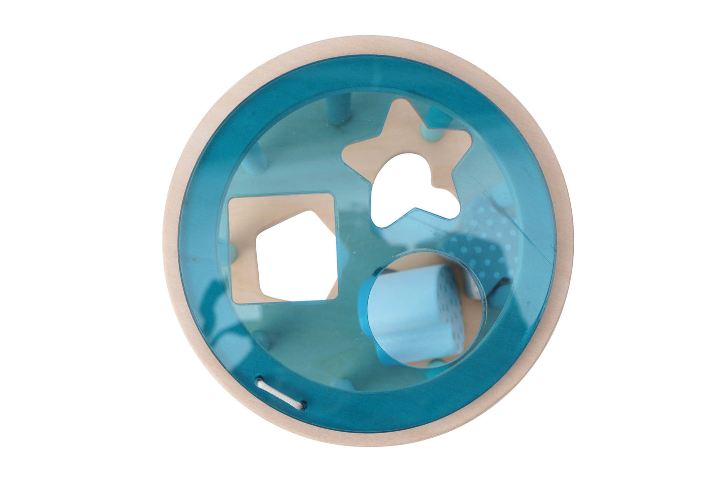 Little Tribe Blue Roly Poly Shape Sorter