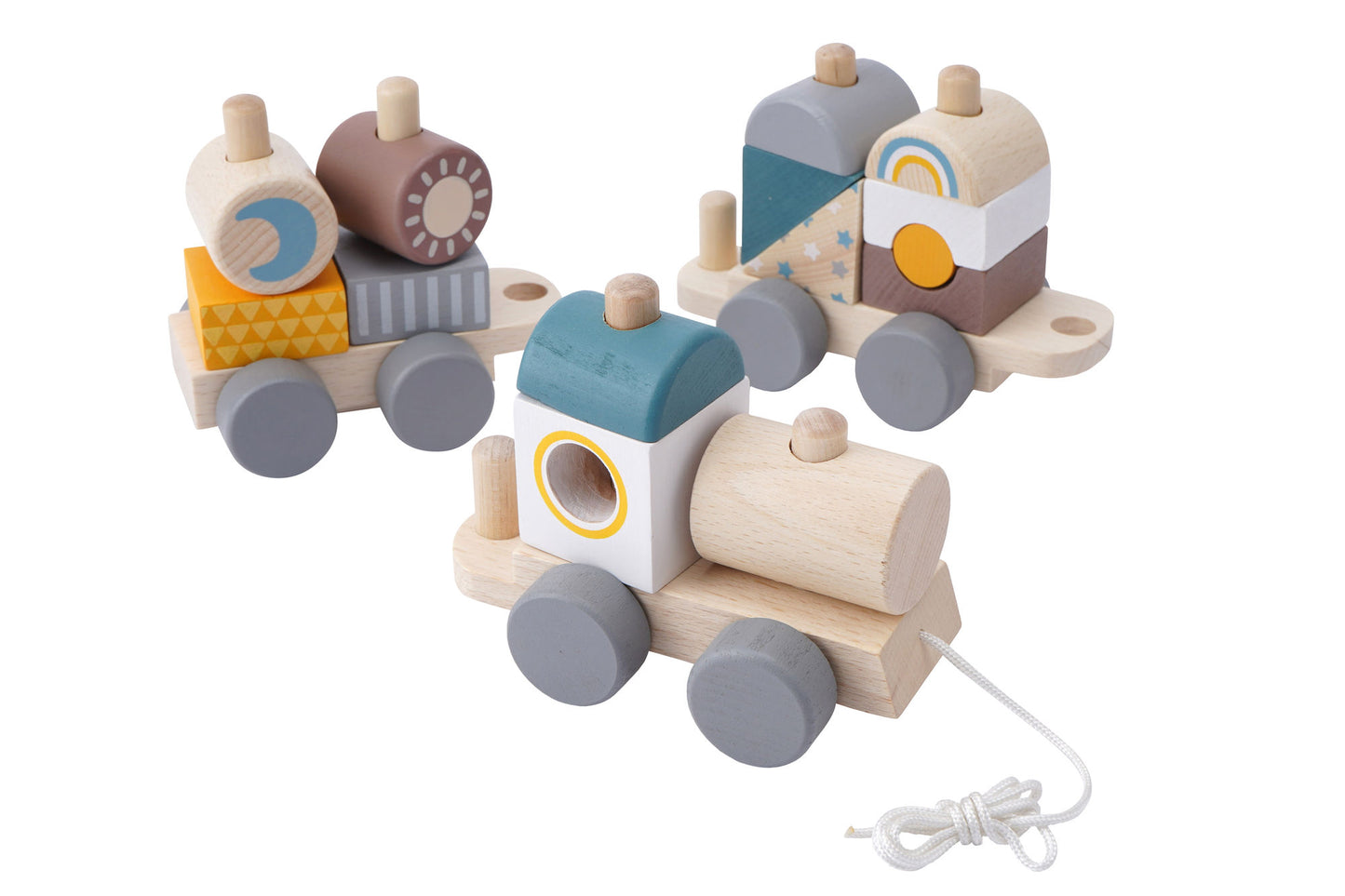 Little Tribe Stacking Train Play Set