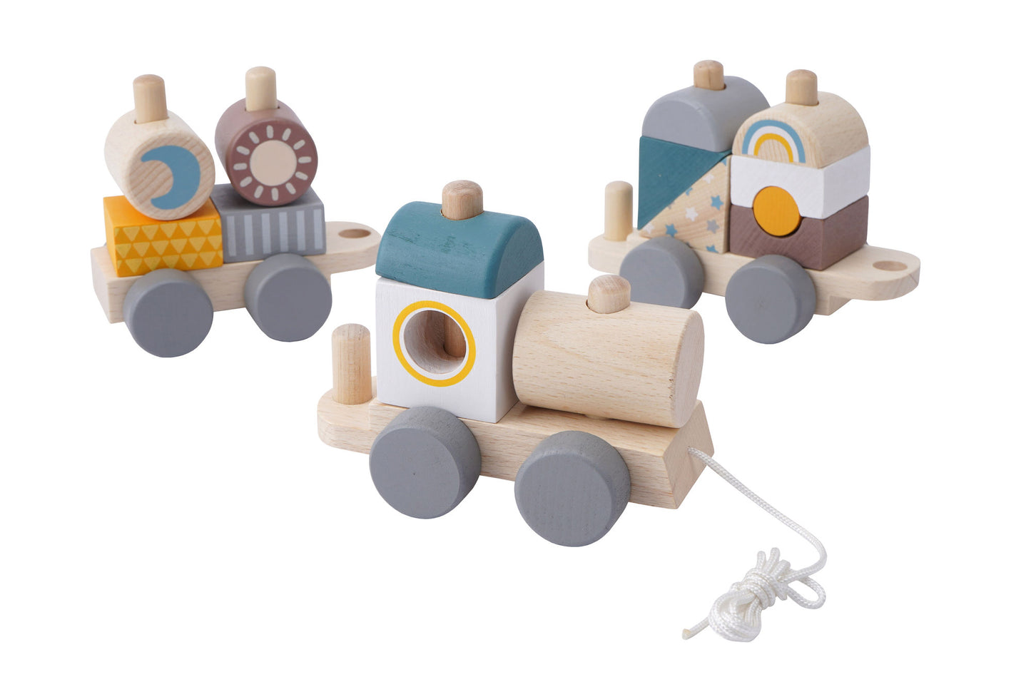 Little Tribe Stacking Train Play Set