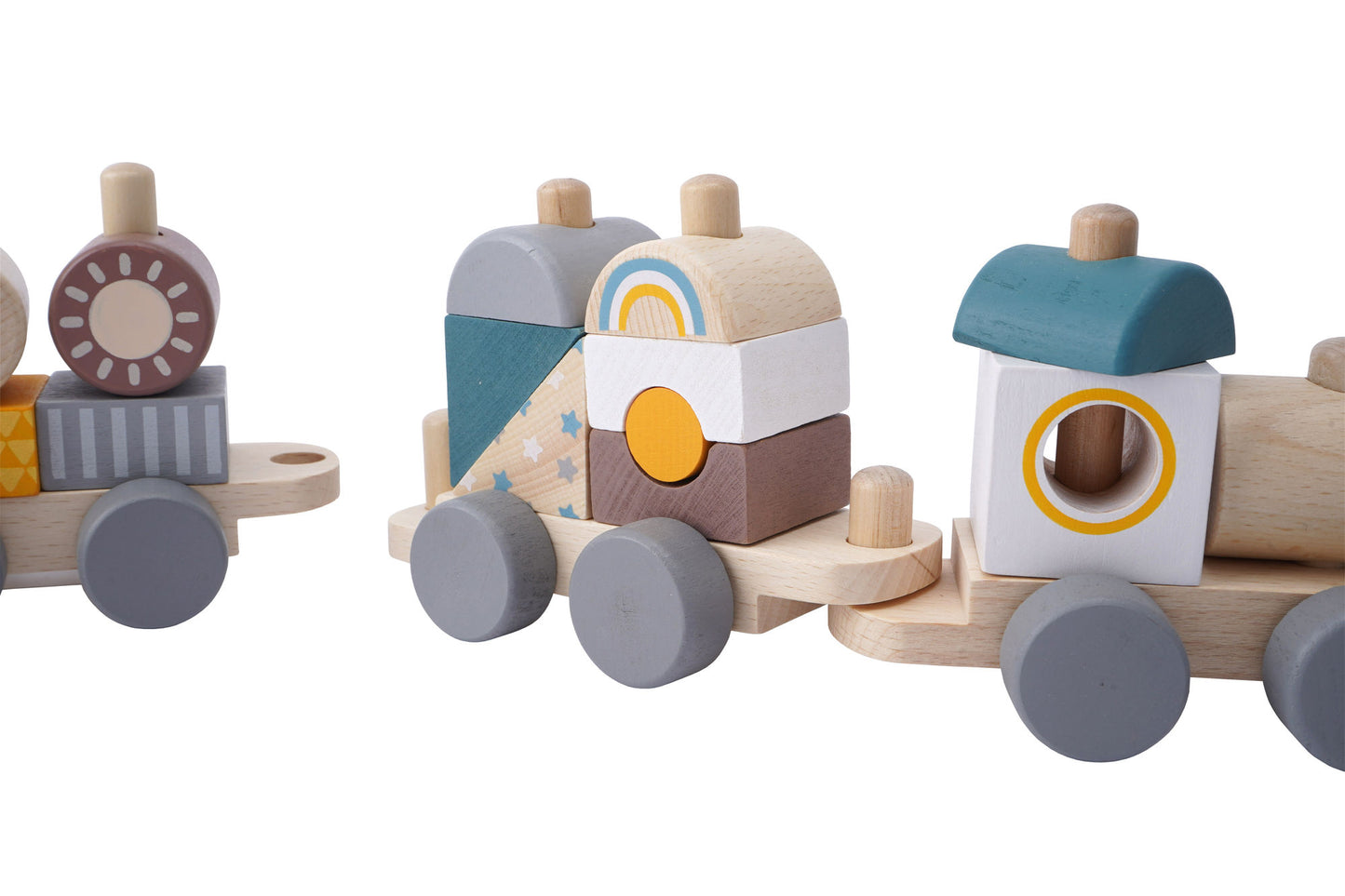 Little Tribe Stacking Train Play Set