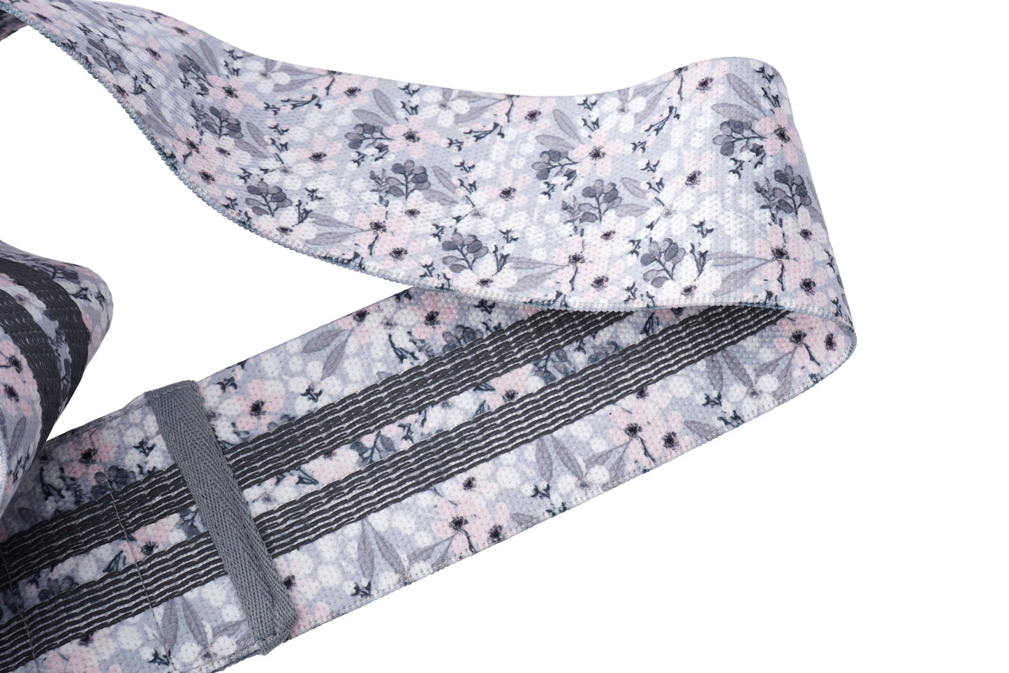 Willow and Rose Grey Floral Resistance Band